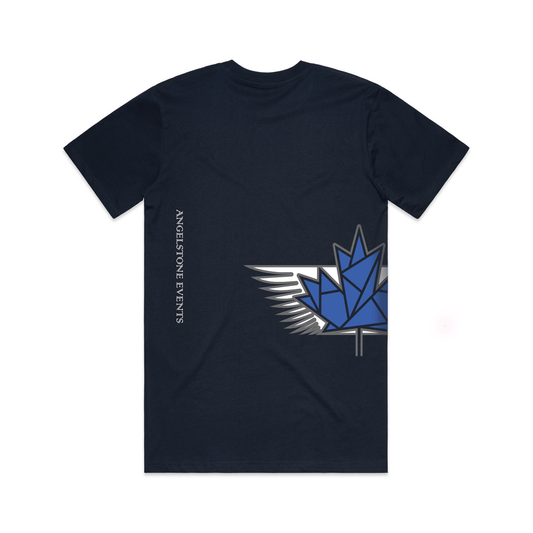 Angelstone Crewneck Tee - Navy
